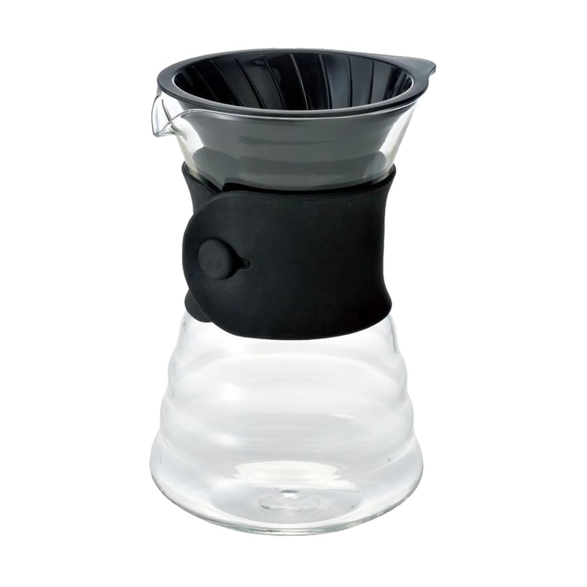 V60 Drip Coffee Decanter 700ml – Black