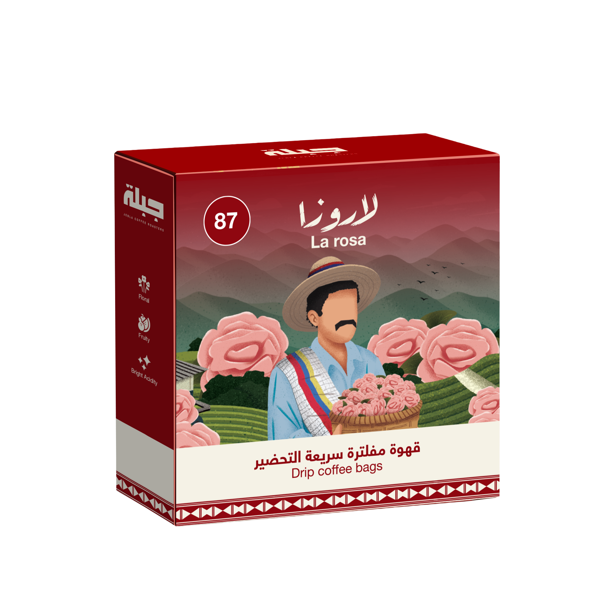 La Rosa Drip coffee bags