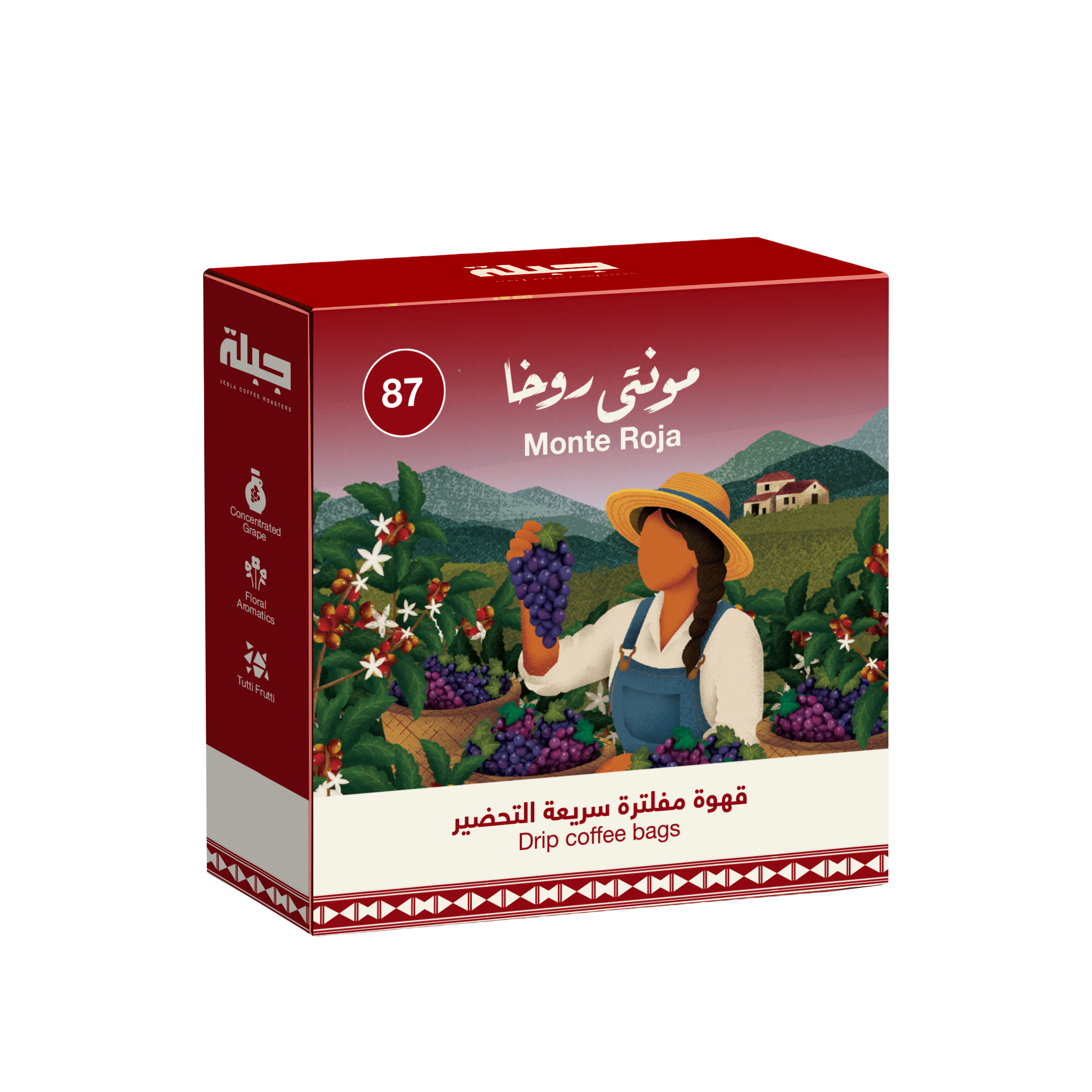 Monte Roja drip coffee bags