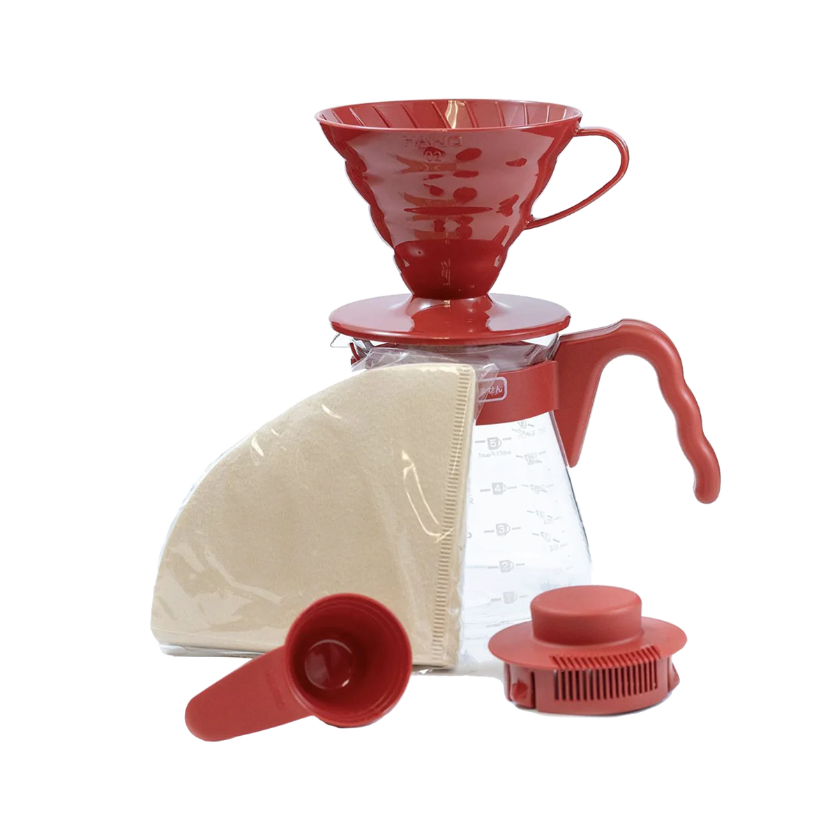 V60 Pour Over Kit 02 – Red