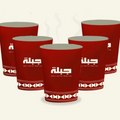 5 أكواب ورقية